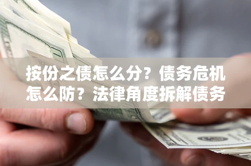 北京按份之债怎么分？债务危机怎么防？法律角度拆解债务分配与风险自保指南