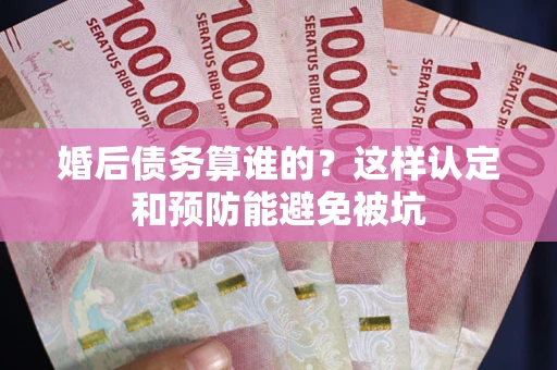 北京婚后债务算谁的？这样认定和预防能避免被坑