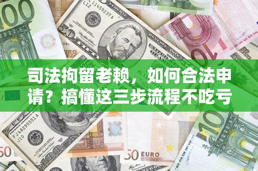 北京司法拘留老赖，如何合法申请？搞懂这三步流程不吃亏！