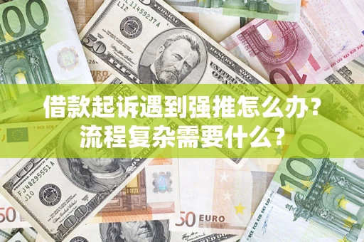 北京借款起诉遇到强推怎么办？流程复杂需要什么？