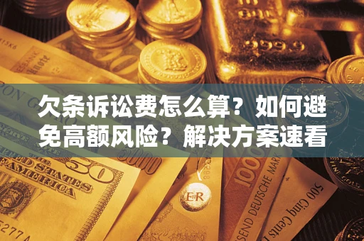 北京欠条诉讼费怎么算？如何避免高额风险？解决方案速看！