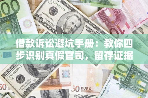 北京借款诉讼避坑手册：教你四步识别真假官司，留存证据不踩雷