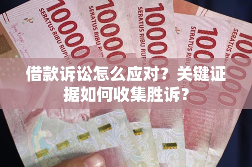 北京借款诉讼怎么应对？关键证据如何收集胜诉？
